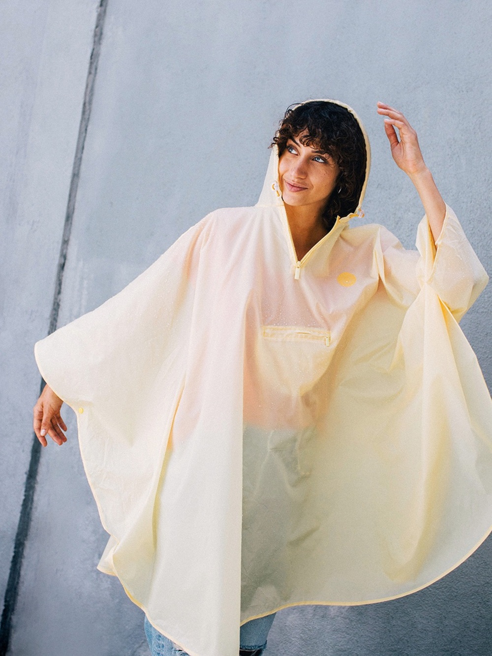 Smile in the Rain Poncho
